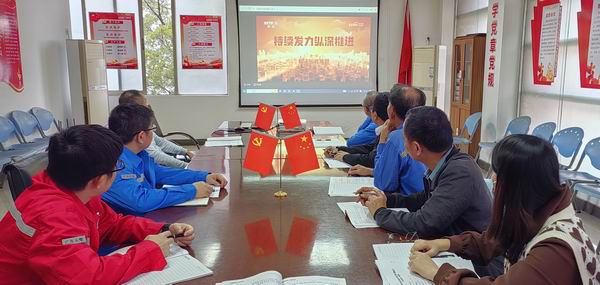 南方管道公司黨支部開展“學(xué)黨紀(jì)、知敬畏、守紀(jì)律、明底線”主題黨日
